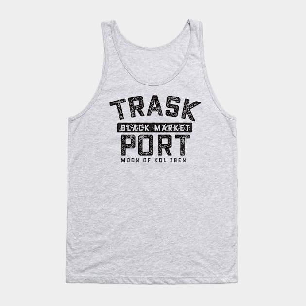 Trask Black Market Port Tank Top by MindsparkCreative